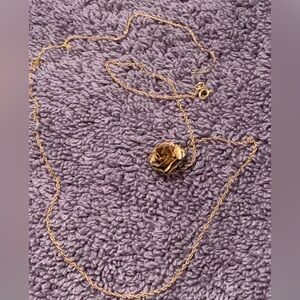 Vintage Gold Pendant- Necklace